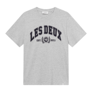 Les Deux University t-shirt grey