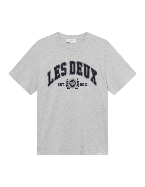 Les Deux University t-shirt grey