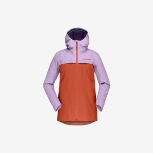 svalbard cotton jacket womens violet tulle