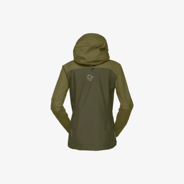 Norrøna Falketind Gore-Tex Jacket Dame Olive Drab-Olive Night