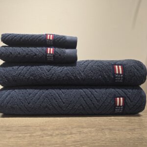 Herringbone Towel Dress Blue